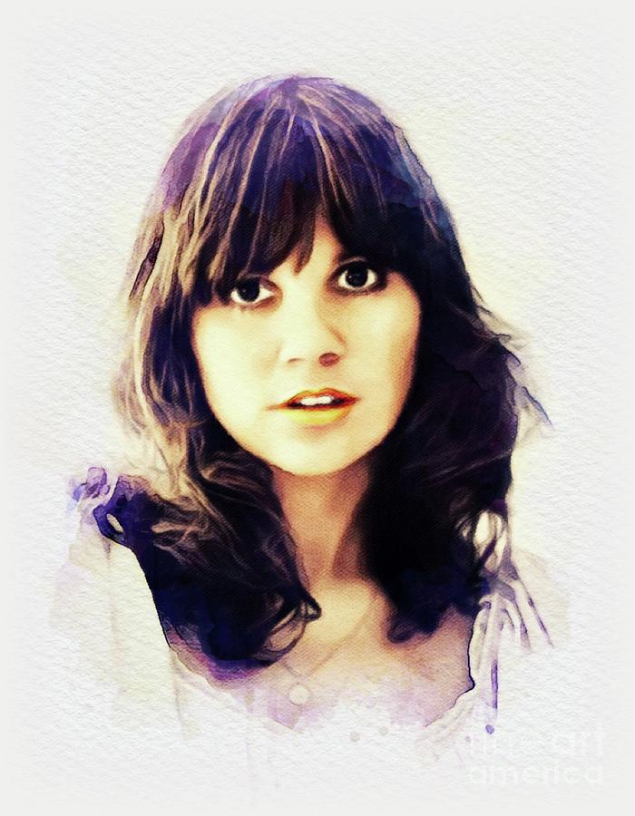 Linda Ronstadt, Music Legend Painting by Esoterica Art Agency - Fine ...