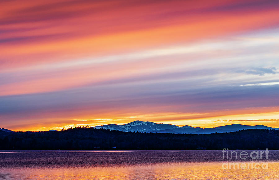 Long Lake Sunset #7 Photograph by Craig Shaknis