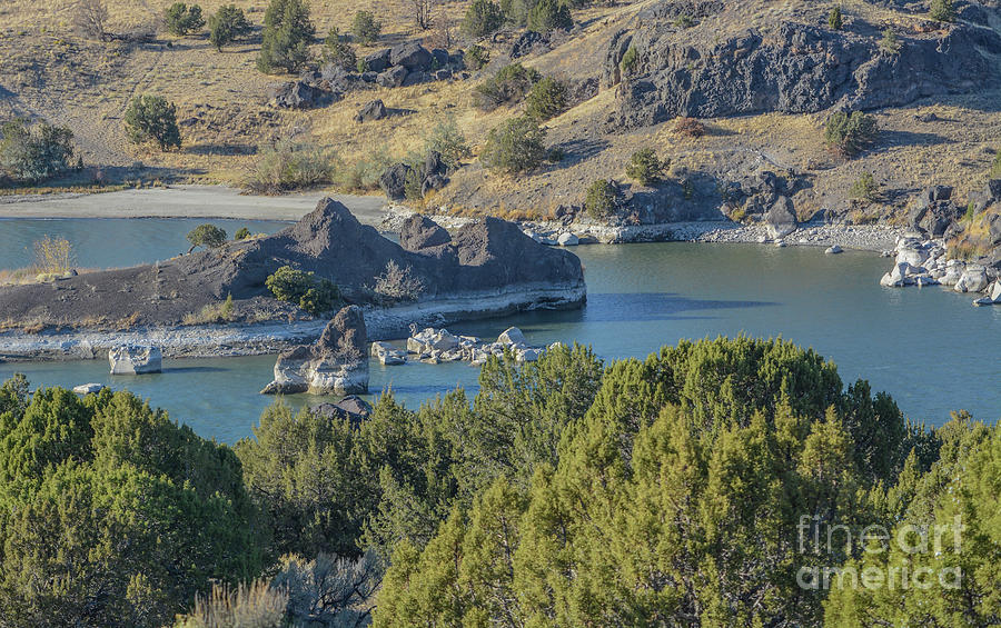 #7 Low Water Level Exposing The Rocky Shore Of The Snake River In Northern Idaho Photograph