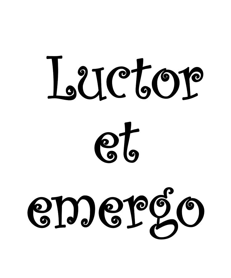 Luctor Et Emergo Digital Art By Vidddie Publyshd - Fine Art America