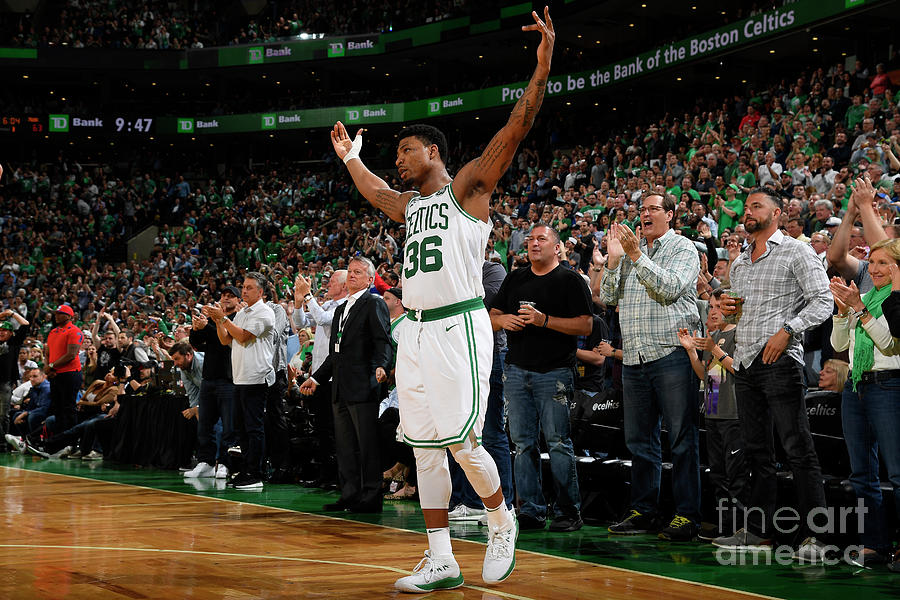 Marcus Smart #7 Photograph by Brian Babineau