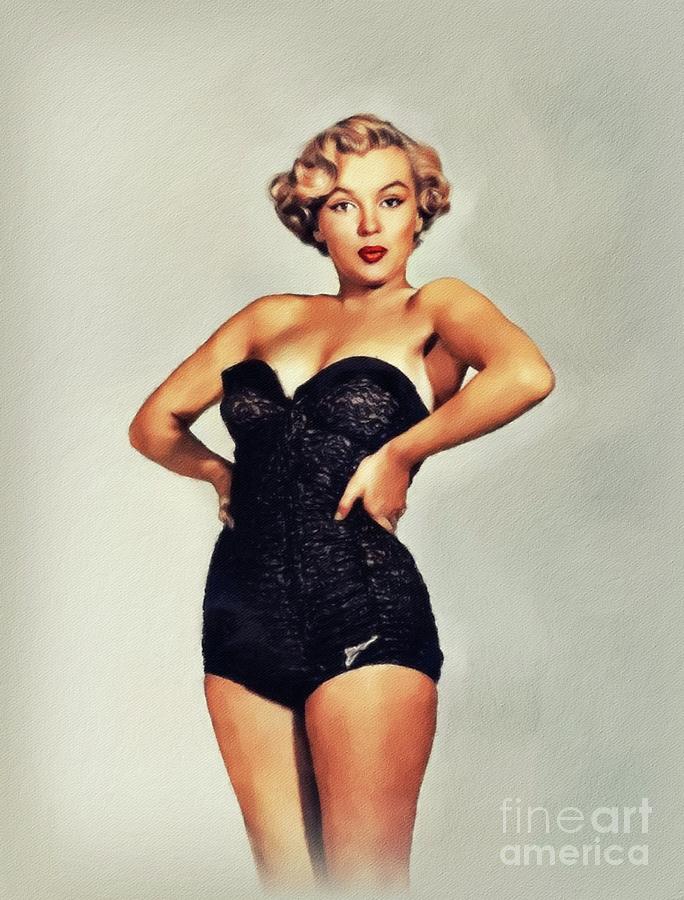 MARILYN MONROE: Digitally Reimagined Hollywood Legend by An Le