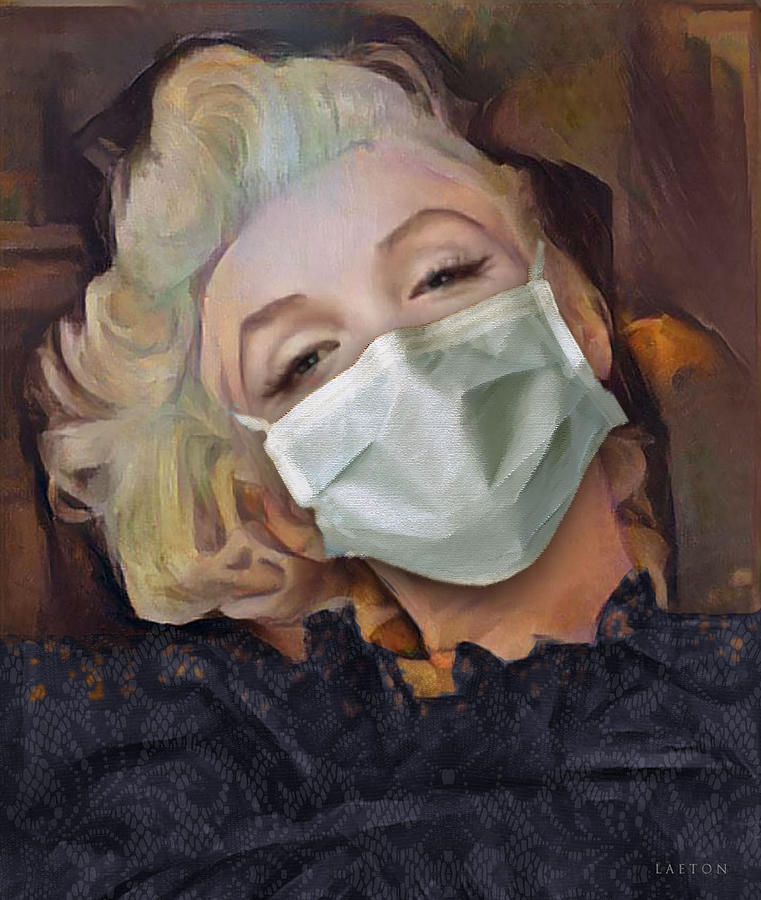 Marilyn Monroe #7 Digital Art by Richard Laeton
