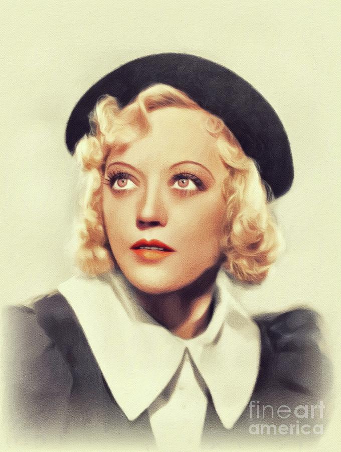 Marion Davies, Vintage Movie Star #7 Painting by Esoterica Art Agency