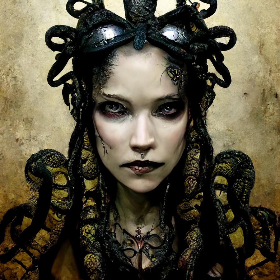 Medusa Digital Art by William Ernst - Fine Art America