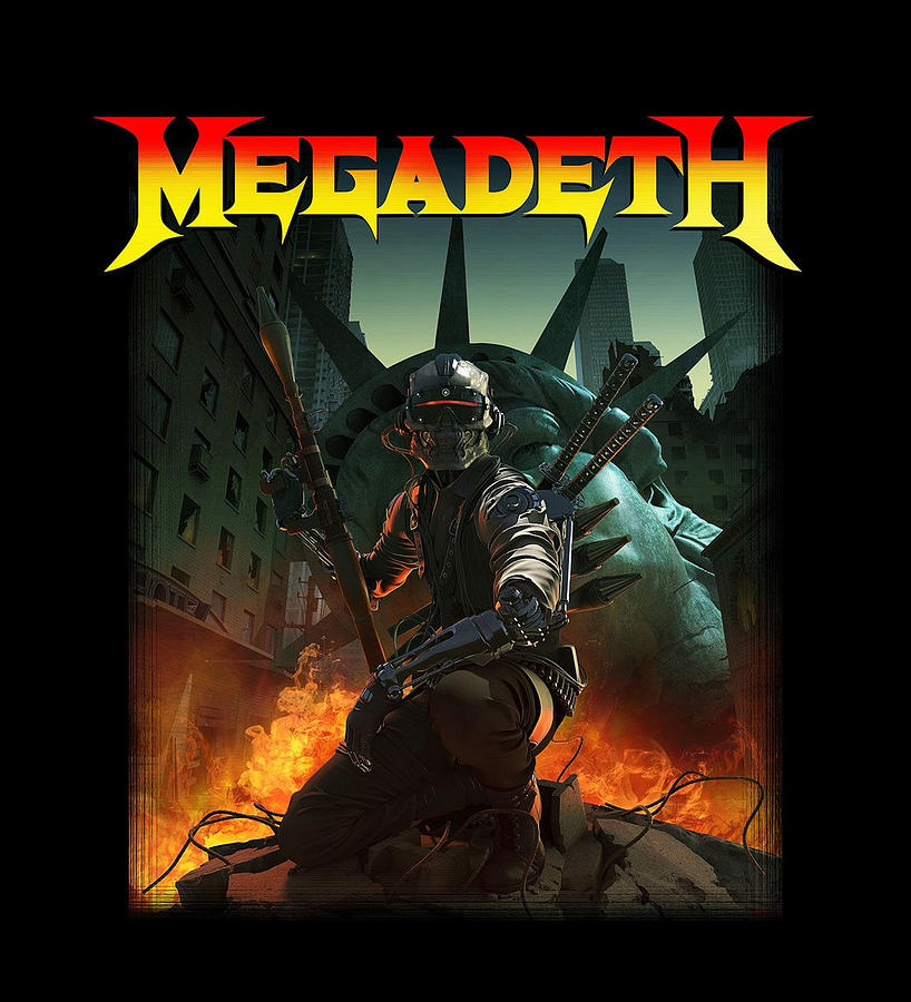 Megadeth Digital Art by Jung Jeha - Fine Art America