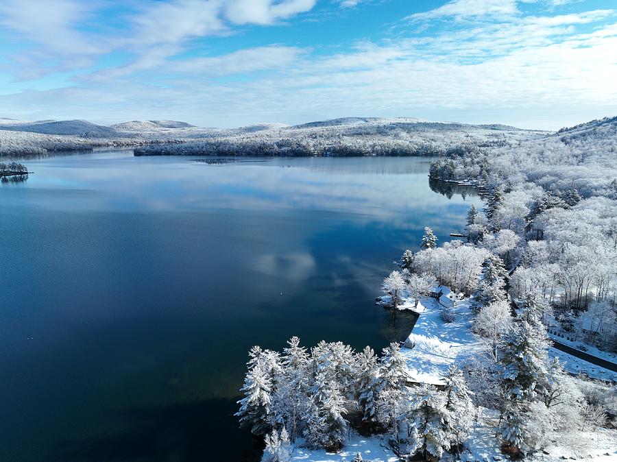 Merrymeeting Lake Photograph by John Gisis