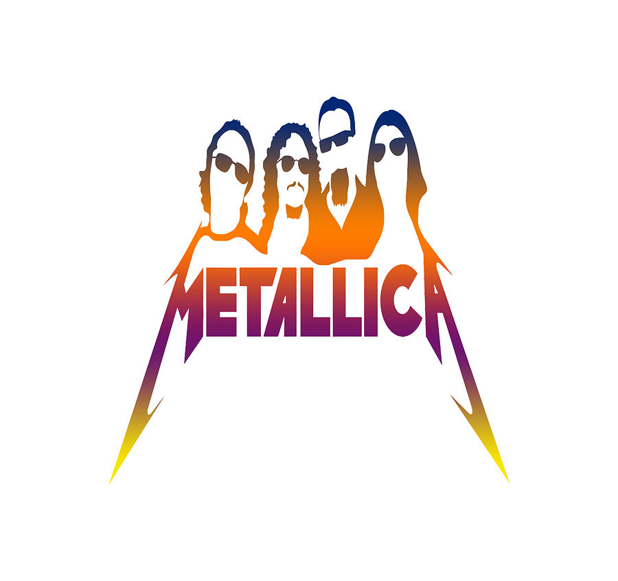 Metallica is an American heavy metal band Digital Art by Gledhill ...