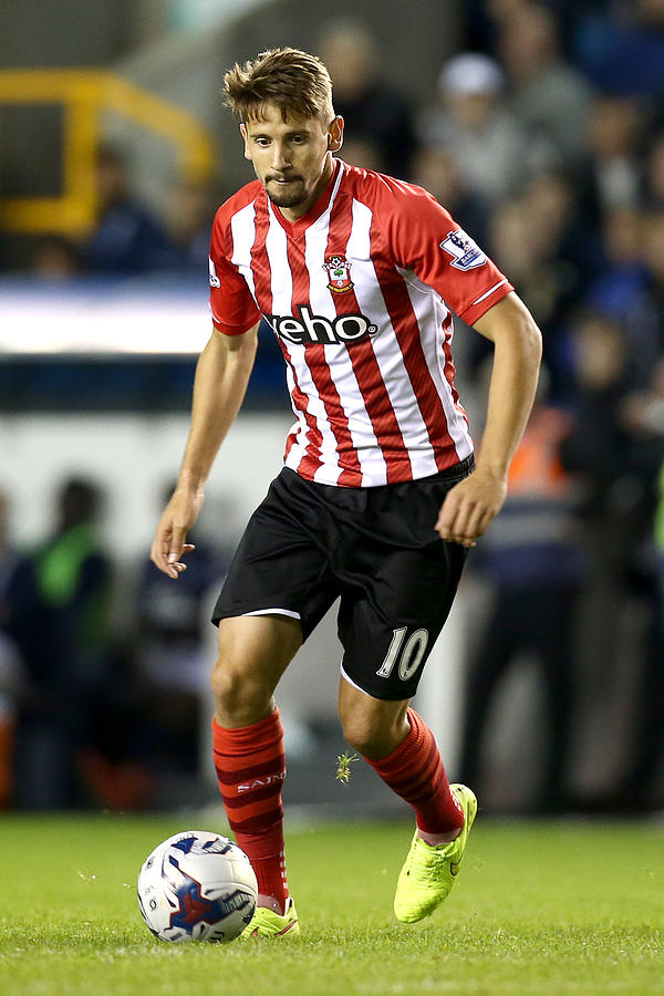 Millwall v Southampton - Capital One Cup Second Round #7 Photograph by Jordan Mansfield