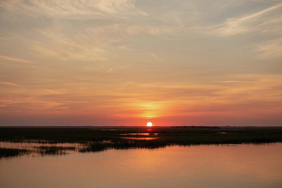 Nature Landscape Scenes Around Hunting Island State Park In Sout #7 Photograph by Alex Grichenko