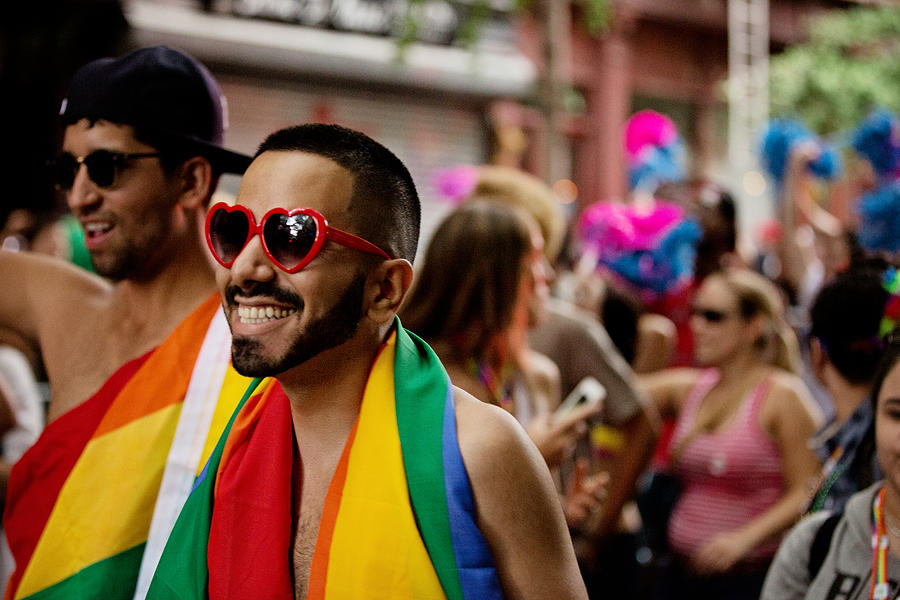 New York City Gay Pride Parade 2015 #7 Photograph by DanielBendjy