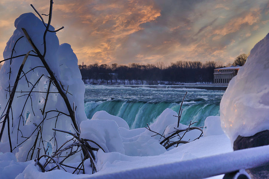 Winter Photograph - Niagara Falls Canada #7 by Nick Mares