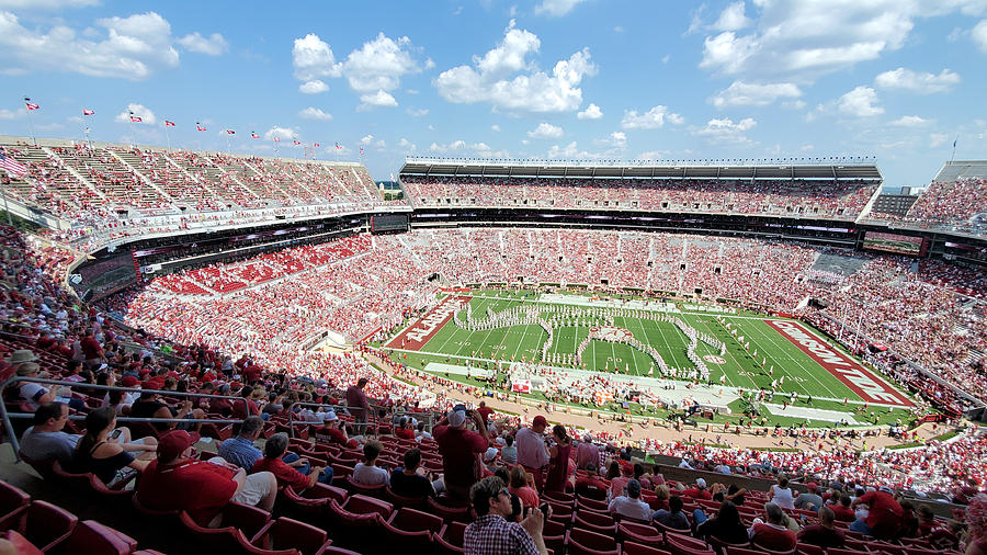 Panorama Bryant-Denny Stadium #8 Photograph by Kenny Glover