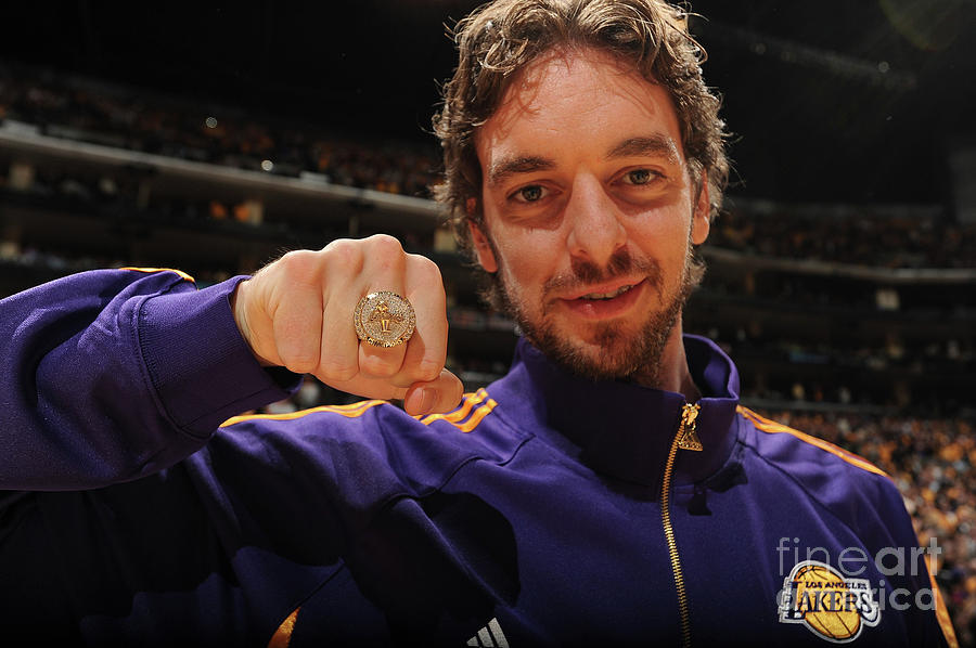 Pau Gasol Photograph by Andrew D. Bernstein Pau Gasol Photograph by Andrew D. Bernstein