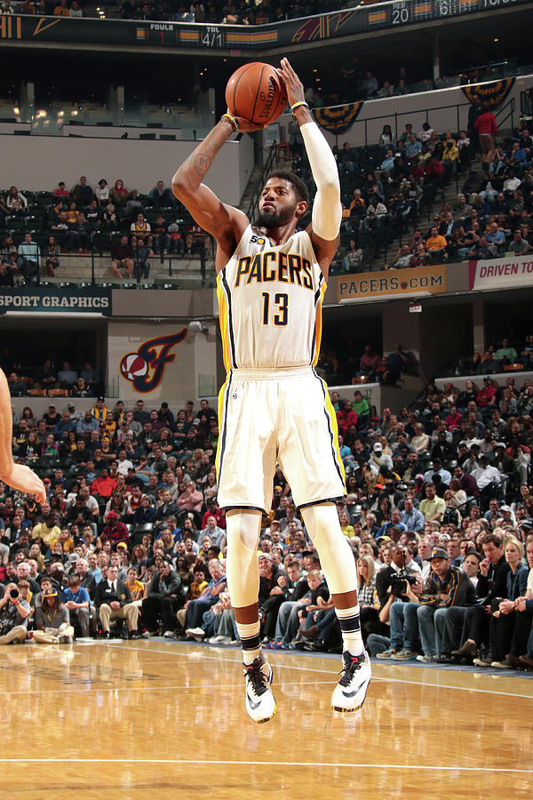 Paul George #7 Photograph by Ron Hoskins