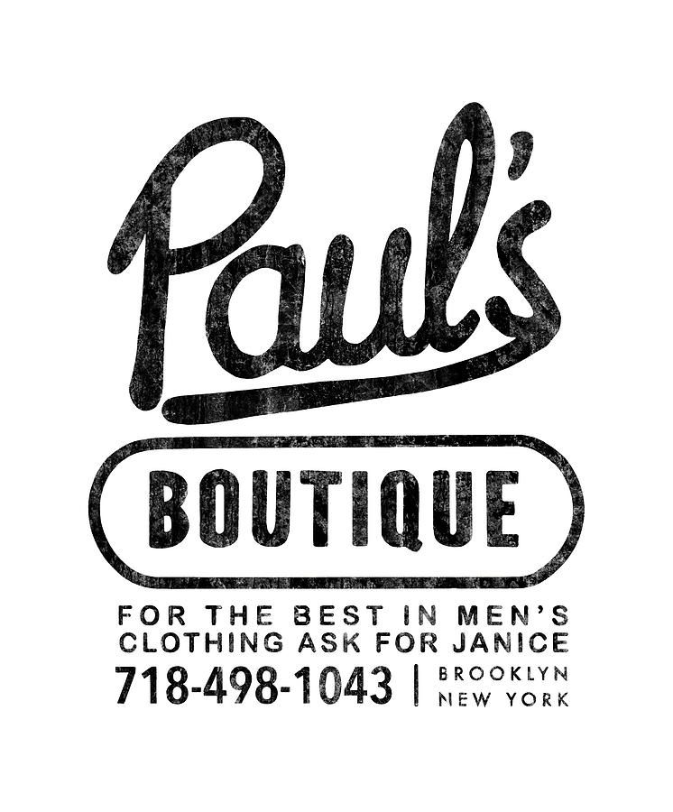 Paul's Boutique Beastie Boys Vinyl Sticker 