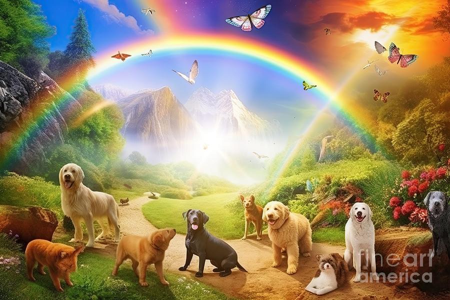 Pets Heaven For Dogs And Cats #7 Digital Art by Benny Marty