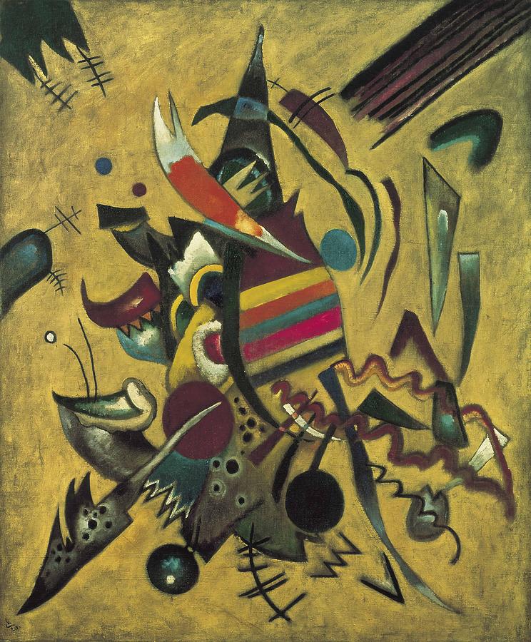 Wassily Kandinsky Painting - Points  #7 by Wassily Kandinsky