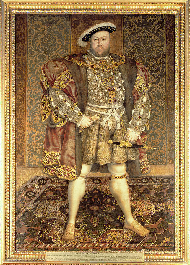 Portrait Of Henry Viii Painting by Hans Holbein the | Fine Art America