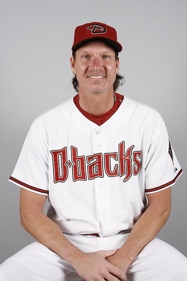 Randy Johnson #7 Photograph by Ron Vesely