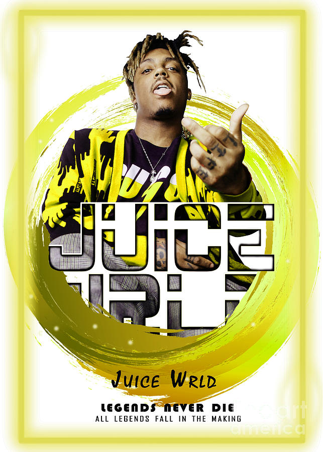 Juice Wrld - Rapper And Singer Wpap – Poster