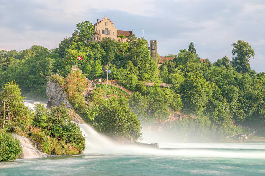 Castle Photograph - Rhine Falls - Switzerland #7 by Joana Kruse