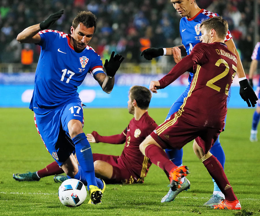 Russia v Croatia - International Friendly #7 Photograph by Epsilon