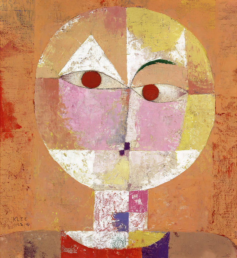 Senecio By Paul Klee Painting