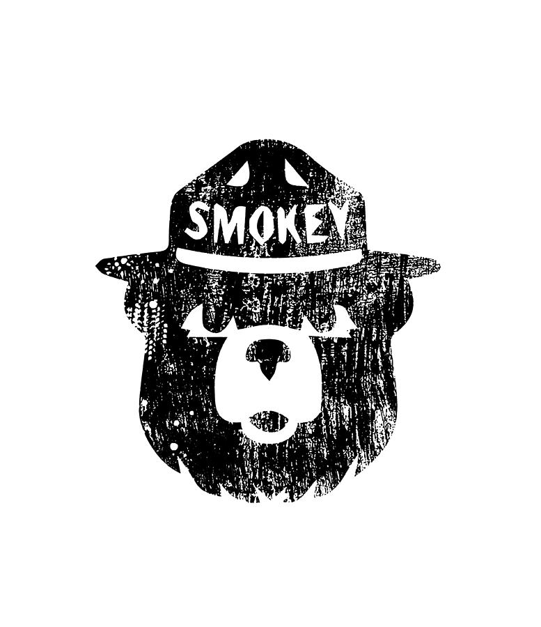 Smokey Bear Digital Art - Smokey Bear #7 by Tabitha Holder