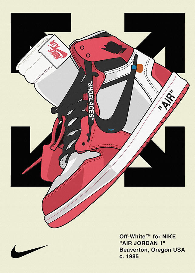 sneaker Air Jordan Digital Art by Sneaker - Pixels