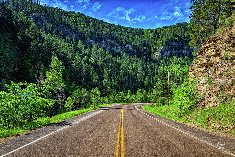 Spearfish Canyon Scenic Byway Photograph by Gestalt Imagery - Fine Art