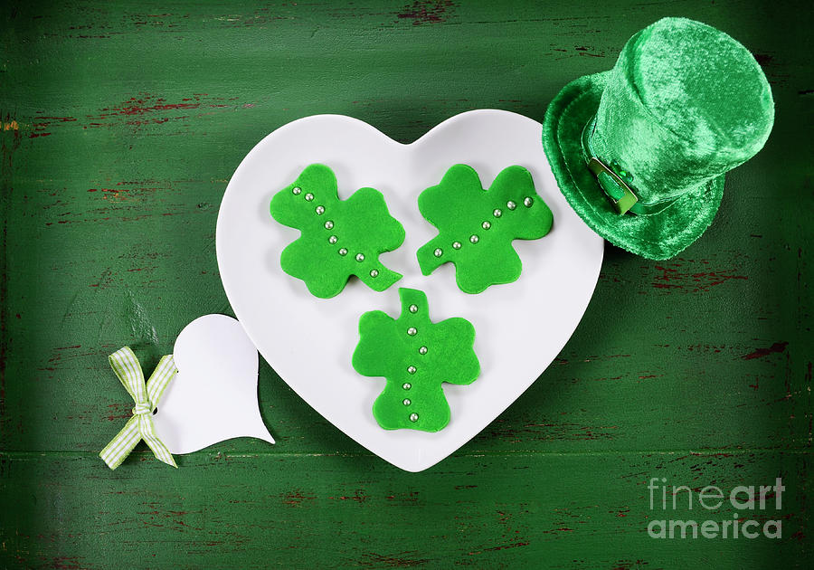 St Patricks Day Still Life #7 Photograph by Milleflore Images