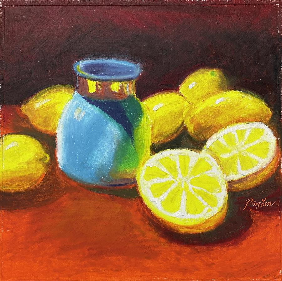Still life #7 Painting by Ping Yan
