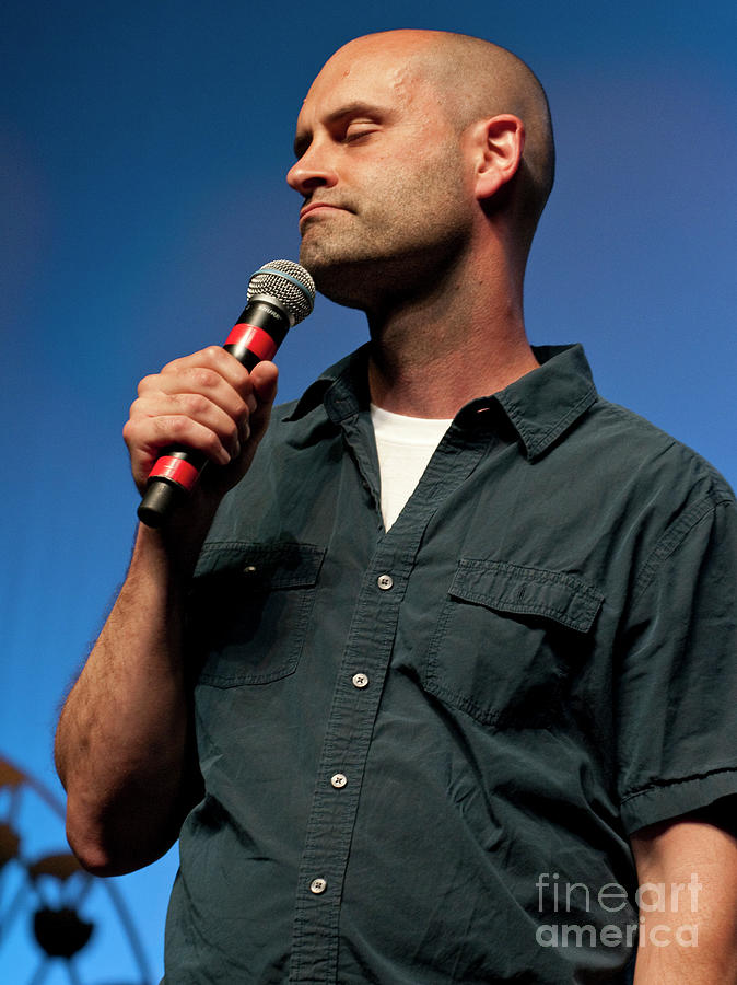 Ted Alexandro at Bonnaroo Comedy Theatre #6 Photograph by David Oppenheimer