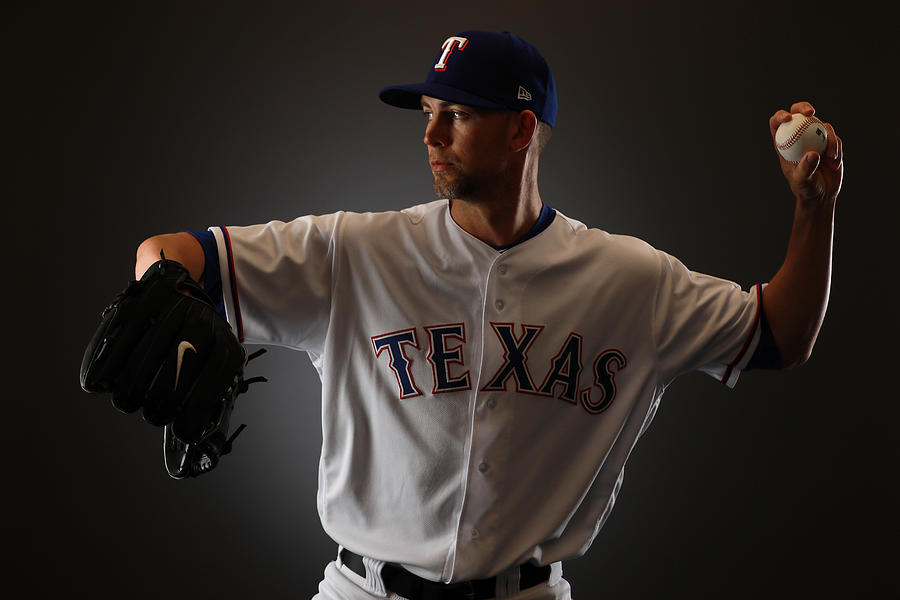 Texas Rangers Photo Day #7 Photograph by Gregory Shamus