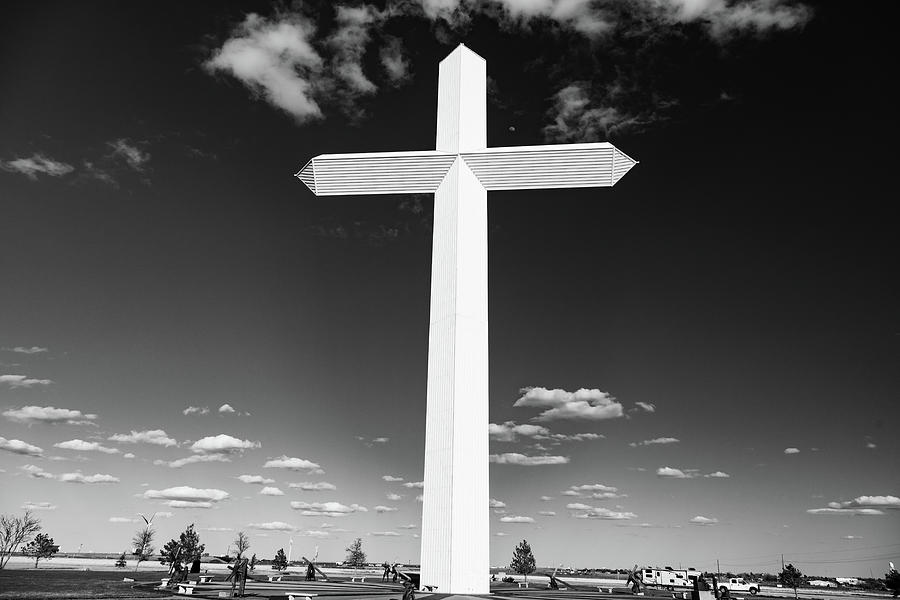The Cross of our Lord Jesus Christ in Groom Texas #7 Photograph by Eldon McGraw