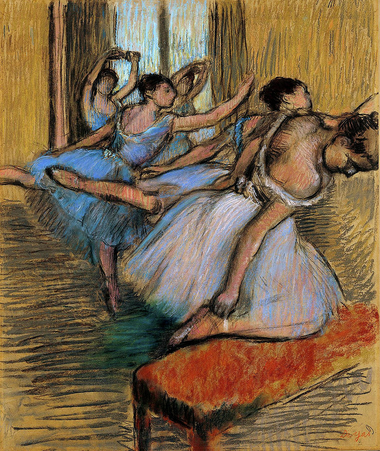 The Dancers Pastel By Edgar Degas Pixels 