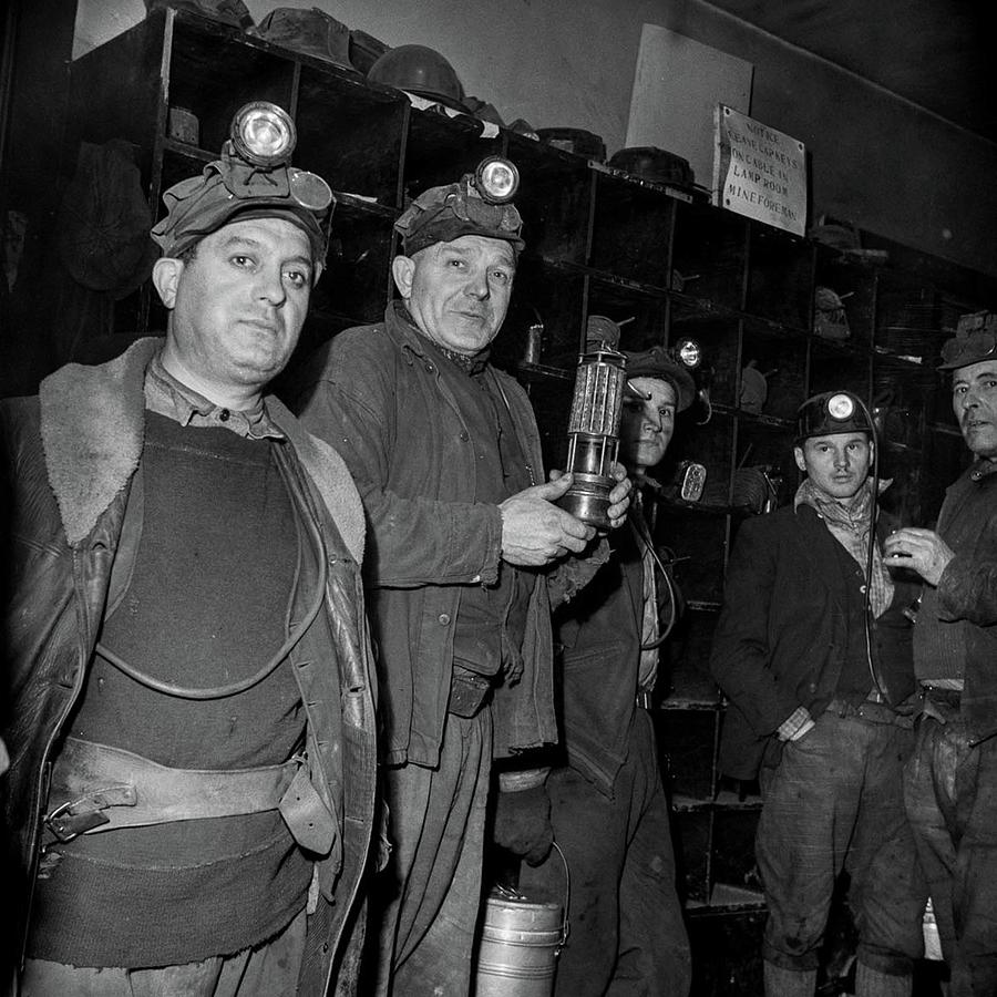 The dangerous lives of Pennsylvania coal miners Painting by Artistic ...