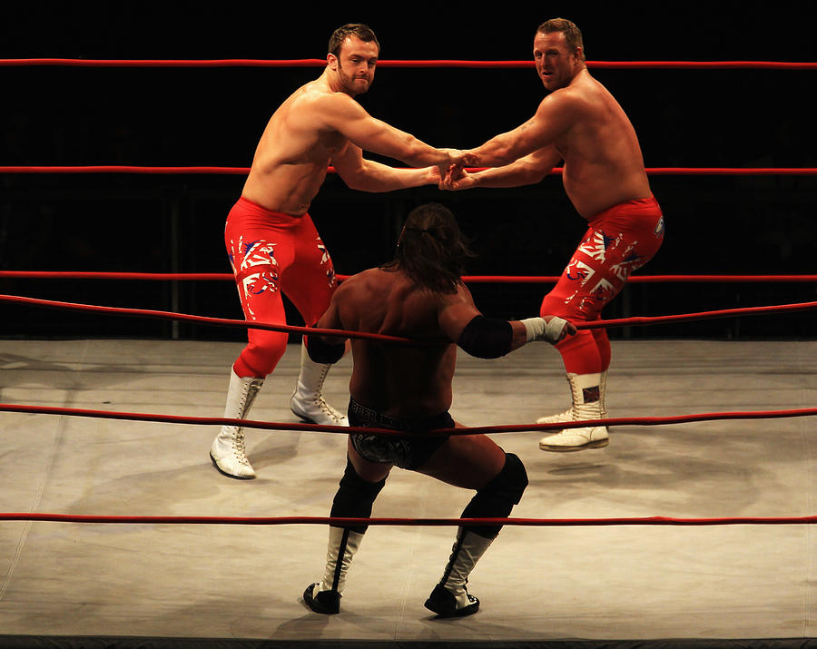 TNA Wrestling - European Tour #7 Photograph by Joern Pollex