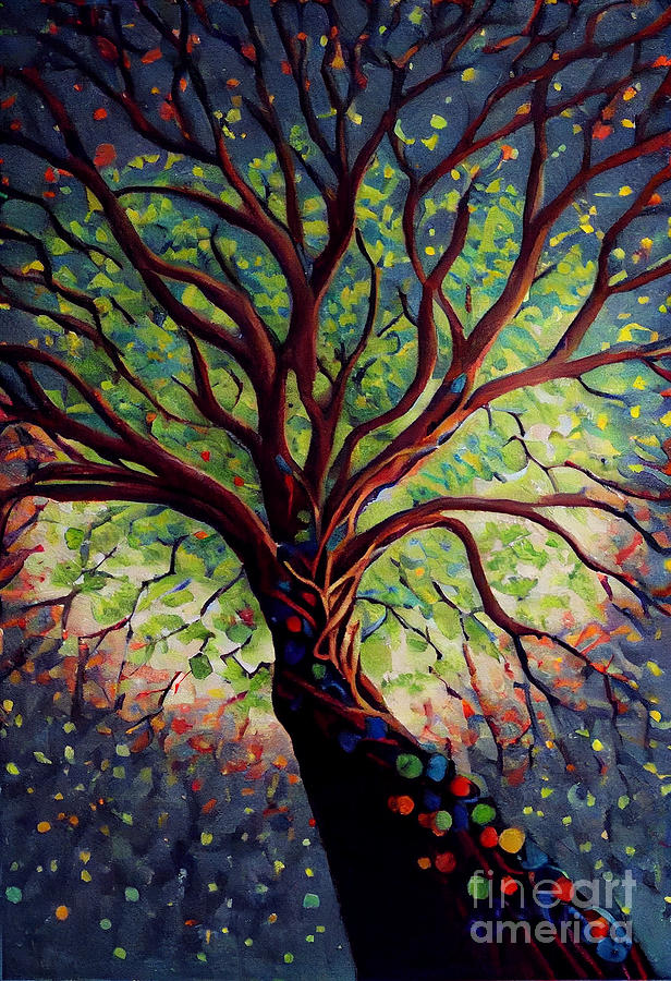 Nature Digital Art - Tree fantasy #7 by Sabantha