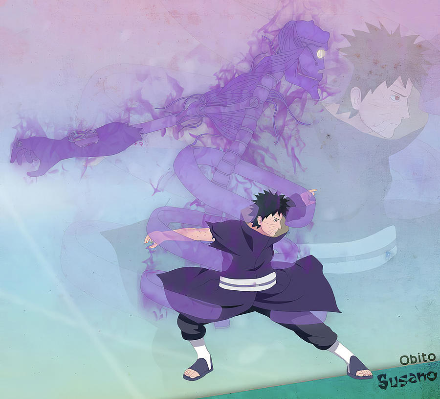 Uchiha Obito #23 Digital Art by Nguyen Hai - Pixels