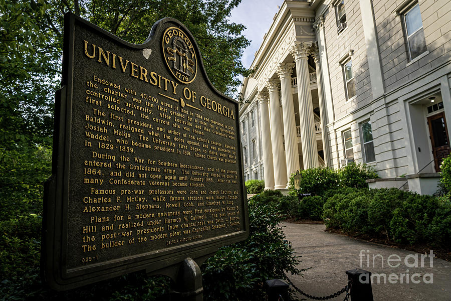 University of Georgia - Athens GA Photograph by The Photourist - Fine ...