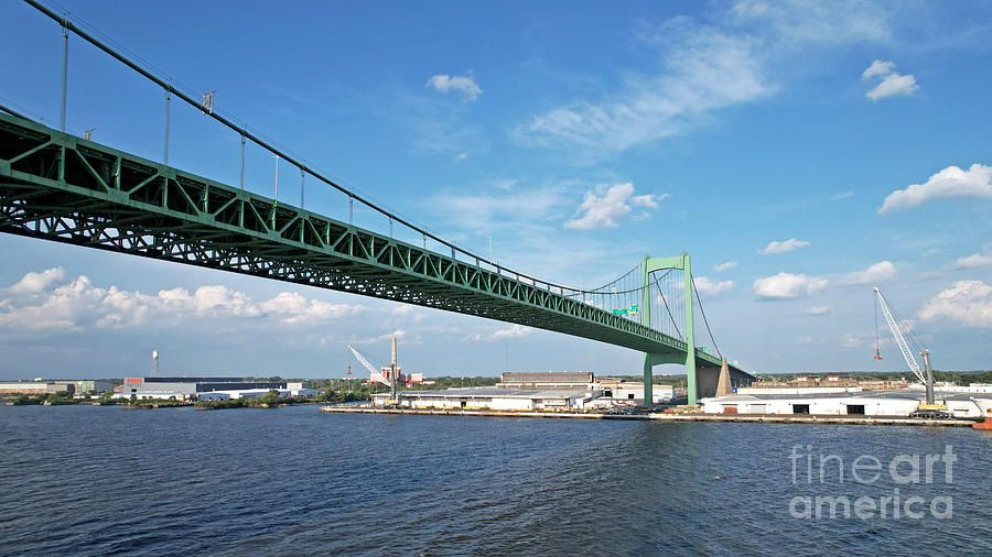 Walt Whitman Bridge Photograph by Ben Schumin Fine Art America