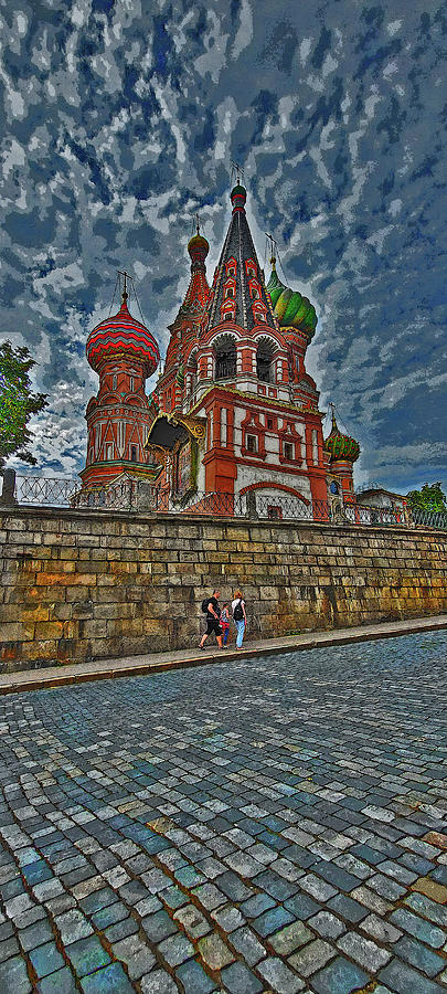 Moscow Digital Art - Welcome to Moscow #7 by Andy i Za