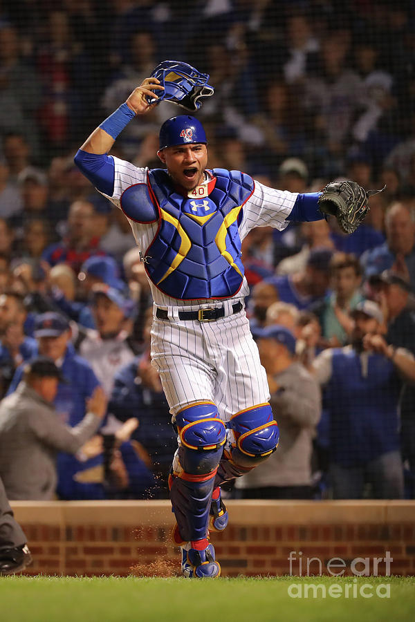 Willson Contreras Photograph by Alex Trautwig Willson Contreras Photograph by Alex Trautwig
