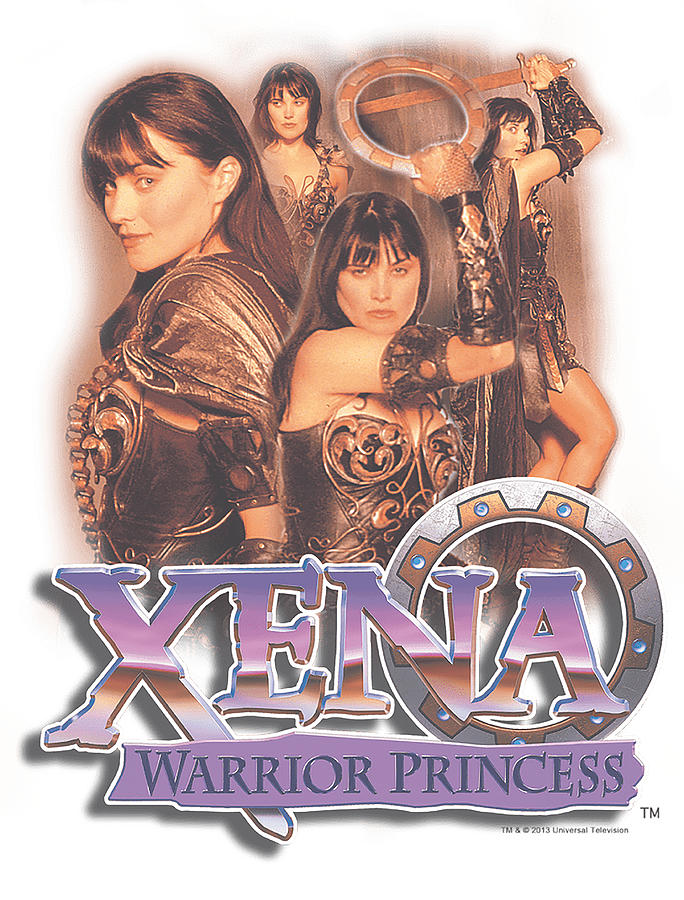 Xena Warrior Princess Mixed Media by Arnoi Berjogst - Fine Art America