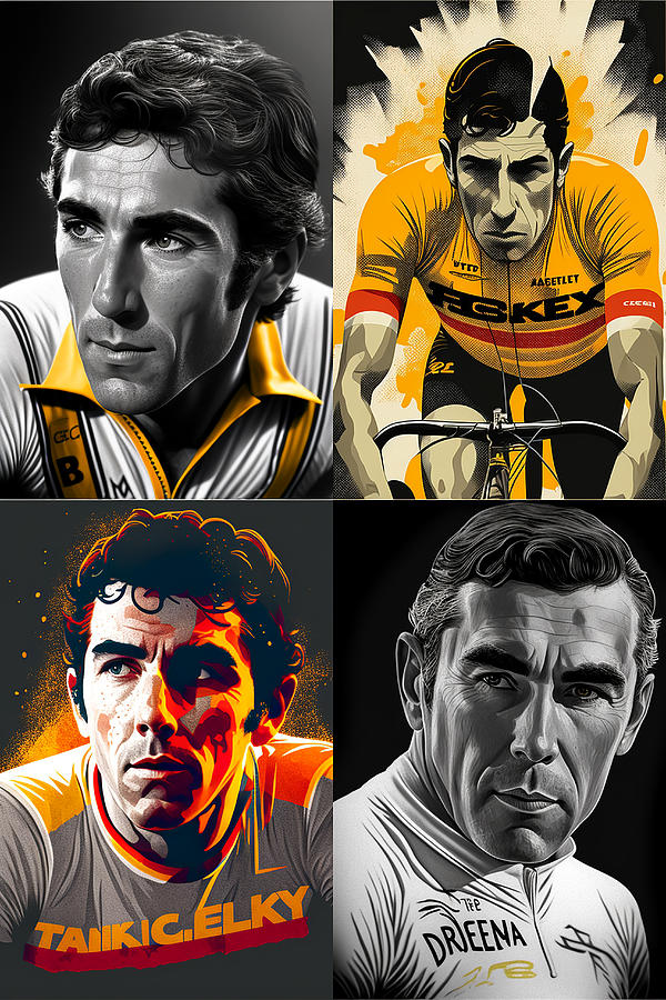 Eddy Merckx Mixed Media by Stephen Smith Galleries - Fine Art America