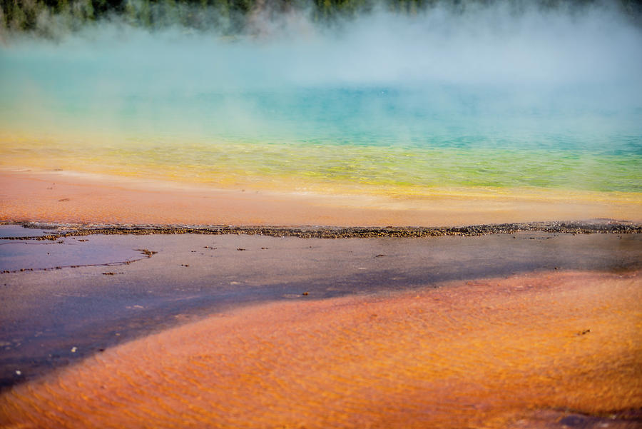 Grand Prismatic Spring in Yellowstone National Park #70 Photograph by Alex Grichenko