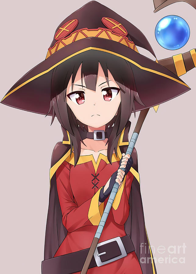 Konosuba Digital Art by Big Duck