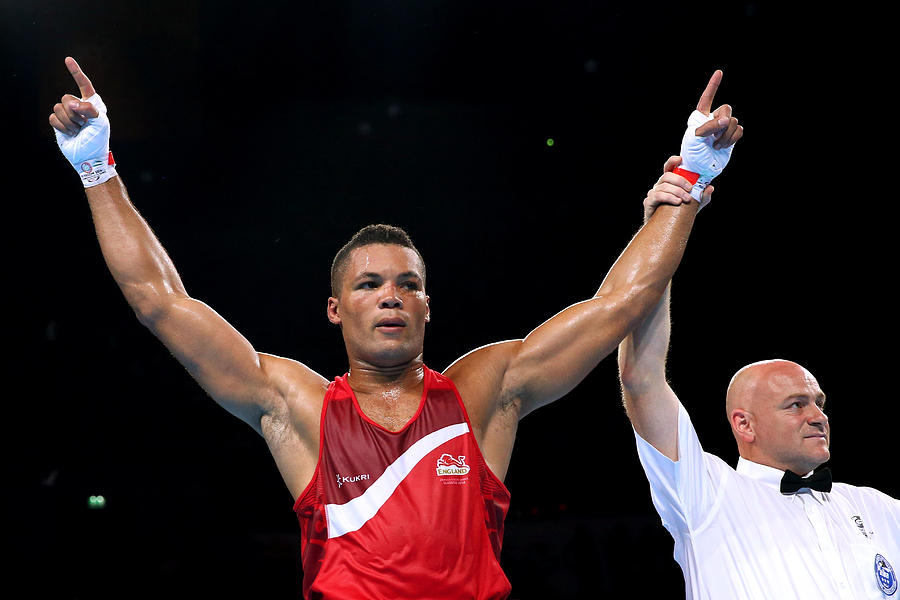 20th Commonwealth Games - Day 10: Boxing #71 Photograph by Alex Livesey